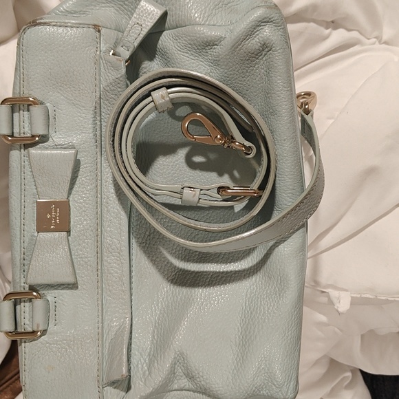 Kate Spade Ashton Renny Drive Clocktower Crossbody Bag In Mint Green - Picture 5 of 9